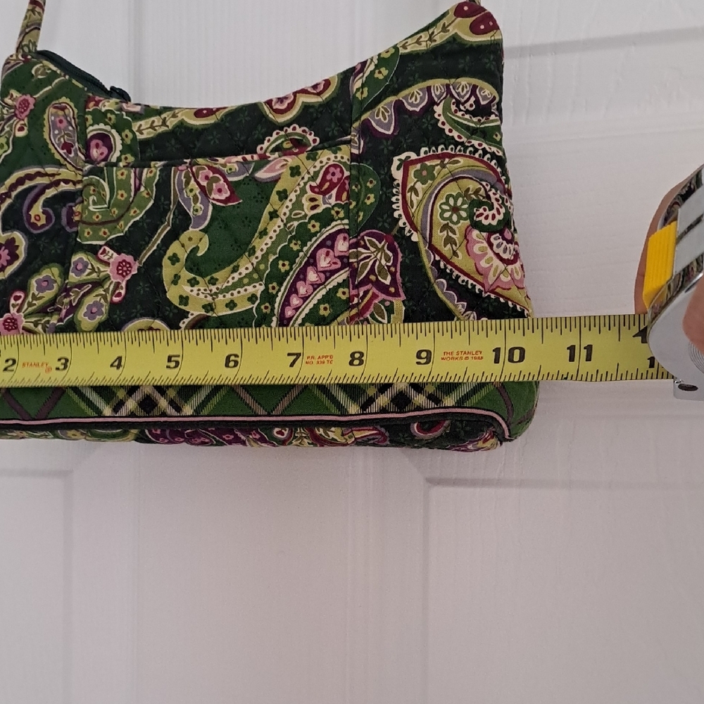 Stylish Green Paisley Women's Bag - Picture 2 of 3